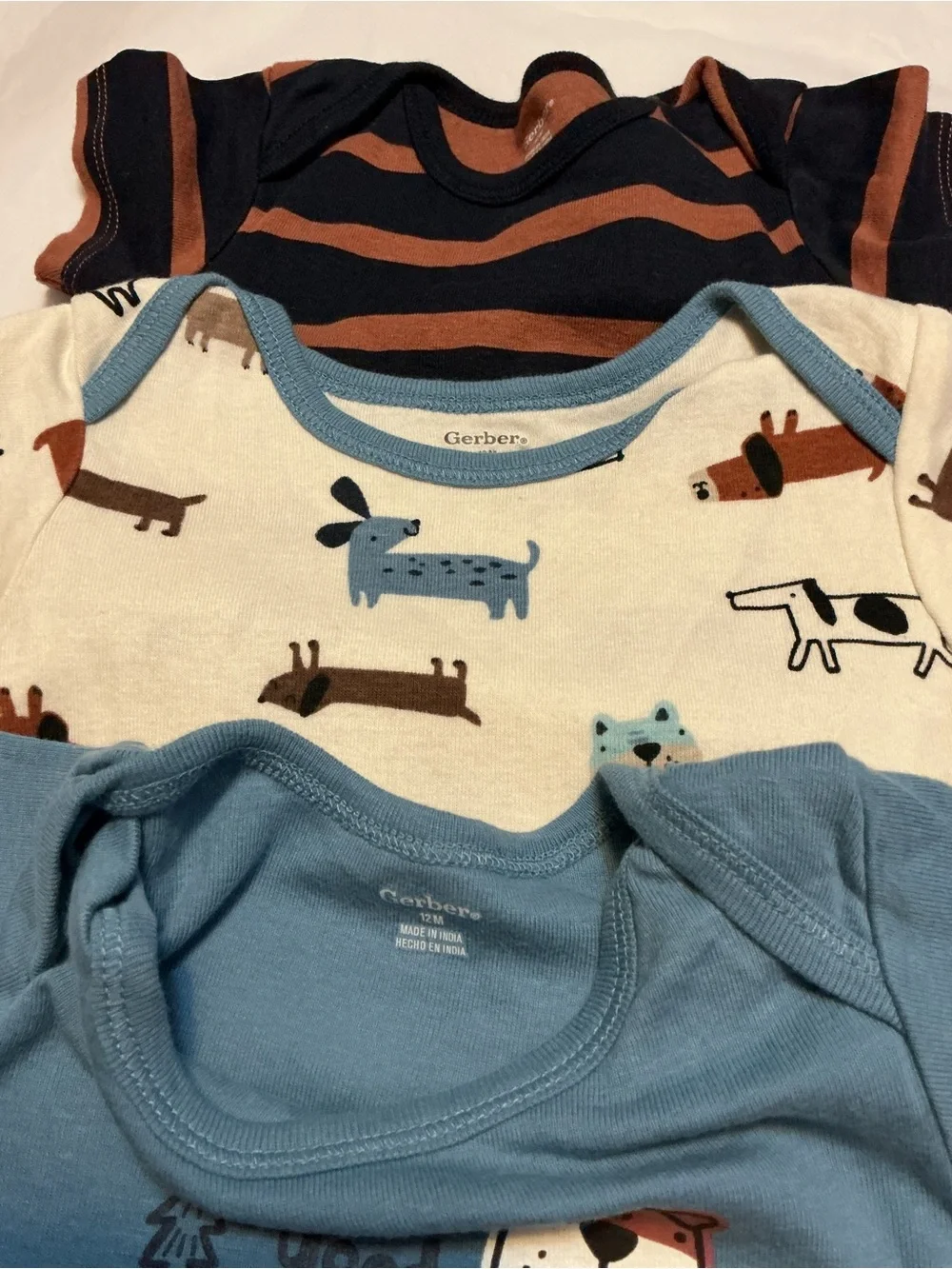 Bundle (7) of 12m onesies EXCELLENT condition